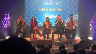 Pentatonix quotHallelujahquot LIVE  Holiday Concert in Chicago Up Close View [upl. by Ibmat]