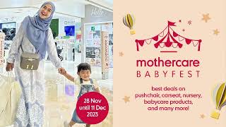 MOTHERCARE BABYFEST IS BACK [upl. by Adnaluy]