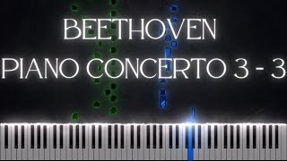 Beethoven  Piano Concerto No 3 Op 37 Movement 3 [upl. by Hartzell]