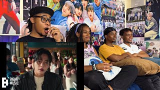 V ‘FRIENDS’ Official MV REACTION [upl. by Brigida]