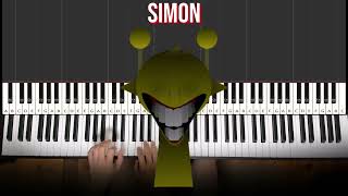 Incredibox Sprunki Horror Simon Sound on Piano [upl. by Larrabee]