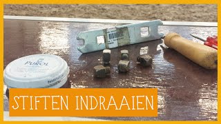 Stiften indraaien  PaardenpraatTV [upl. by Ynnij445]