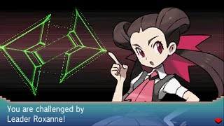 Pokemon Omega Ruby  Gym Leader 1 Roxanne [upl. by Ardnoet]