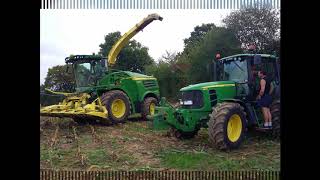 Ensilage maïs John Deere [upl. by Dumond]