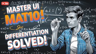 Master UI MAT101 Stationary Points Maxima Minima amp Inflection Explained with Past Questions [upl. by Aicenert392]