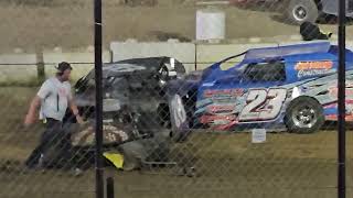 Midwest Modified Feature Electric City Speedway Night 2 [upl. by Bibbye]