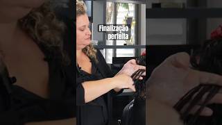 Como finalizar cabelo na transição cachos foryou cabelo hair shotrs videos fyg ondulados [upl. by Rheingold]