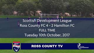 Ross County FC 42 Hamilton FC Development Squad Highlights [upl. by Wenz]