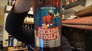 792 Hardys amp Hansons  Rocking Rudolph Greene King Christmas Ale 42�V British Ale [upl. by Adnahsor]