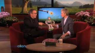 Tim Allen Brings Buzz Lightyear to Ellen [upl. by Moureaux]