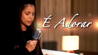 É Adorar  Amanda Wanessa Voz e Piano 41 [upl. by Simaj]