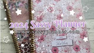 New Sassy Planner 2024 Jan  Dec [upl. by Zsamot]