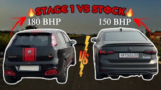 ABARTH PUNTO VS VIRTUS GT DRAG RACE🚀 [upl. by Lananna116]