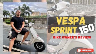 Real Owners Review  Vespa Sprint s150 [upl. by Bartram]