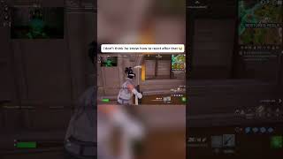 Bro had trouble reacting😭 fortnite gaming twitch funny [upl. by Sucerdor670]