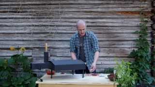 Worlds First Portable Pizza Oven By Ooni Pizza Ovens  2013 [upl. by Ahsinehs]