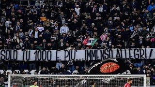 JUVENTUS 2  ATALANTA 2  Con i trofei in mano è facile tifare e sostenere squadra e allenatore [upl. by Raddatz]