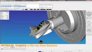 OPTICAM  Erosione a Filo con Asse Rotativo [upl. by Robbie]