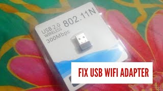 Wifi Not Showing  USB wifi adapter not working windows 10 Desktop and Laptop [upl. by Sprague]