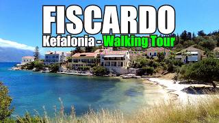 Kefalonia Greece  FISCARDO Walking Tour  Marina amp Foki Beach [upl. by Lehteb]