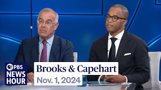 Brooks and Capehart on who holds the upper hand in the presidential race [upl. by Mills]