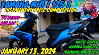 YAMAHA MIO I 125  2024 PRICE UPDATE [upl. by Arvin834]