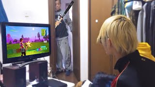 Dad catches son playing Fortnite MUST WATCH [upl. by Akamahs]