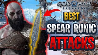 Best Runic Attacks For Draupnir Spear In God Of War Ragnarok [upl. by Amye]