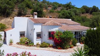 Villa with Extra Guest Apartment For Sale in Comares  Málaga [upl. by Bonine637]