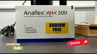 Anaflex Max 500 mg কাজ কি [upl. by Rozelle964]