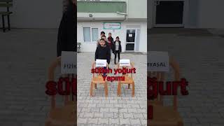 Sözlü Sınav Yarışmaları Fiziksel Kimyasal Değişim shortsvideo [upl. by Showker]