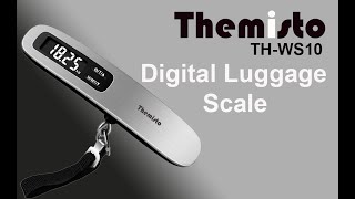 How to Set Value in luggage scale  Themisto  Perfect for travelers [upl. by Alludba257]