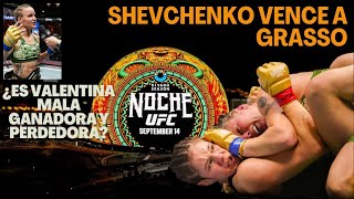 Alexa Grasso vs Valentina Shevchenko 3  Análisis Post [upl. by Chaves]