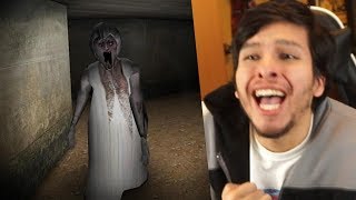 ENCONTRÉ EL ASILO DE GRANNY  FINAL Casi Muero  Slendrina Horror Game [upl. by Ytirahs176]