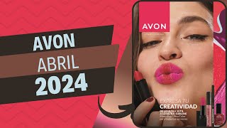 Catálogo AVON Cosméticos Abril 2024 Campaña 8 [upl. by Gorrian]