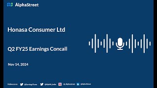 Honasa Consumer Ltd Q2 FY202425 Earnings Conference Call [upl. by Edualc]