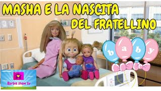 Le avventure di Masha EP71LA NASCITA DEL FRATELLINO [upl. by Odnarb]