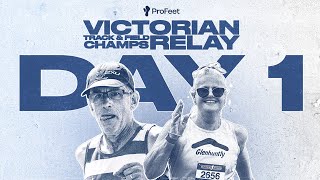 2024 ProFeet Victorian Track amp Field Relay Championships – Day 1 [upl. by Atteloc]