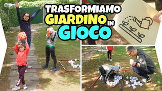 TRASFORMIAMO IL NOSTRO GIARDINO in Gioco da Tavolo [upl. by Normac]