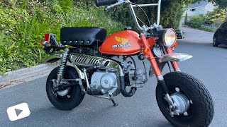 Honda Z50 Custom [upl. by Yelrehs947]