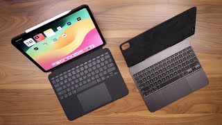 iPad Pro Keyboard Showdown NEW Logitech Combo Touch vs NEW Magic Keyboard [upl. by Covell]