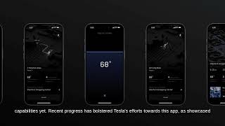 Tesla teases its upcoming Uberlike selfdriving ridehailing app [upl. by Onfre]