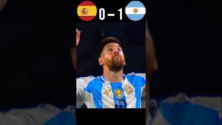 Argentina vs Spain 32 messi hattrick 😱🔥imaginary world cup final 2026 football shorts youtube [upl. by Nowd621]