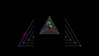 Polyrhythmic Visualization  6Triangle Pattern Polyrhythm MusicTheory VisualArt RhythmMastery [upl. by Monarski]