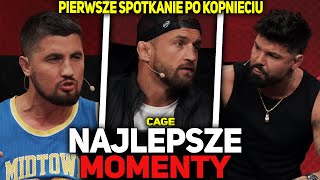 KASJO TYBURSKI WRZOSEK  CAGE FAME 22  NAJLEPSZE MOMENTY [upl. by Ykcim]