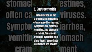 Gastroenteritis medicalstudent psychologyfacts medication gastrointestinaldisease boweldisease [upl. by Wilen274]