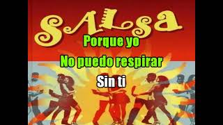 MANOS DE TIJERA SALSA YIYO SARANTE KARAOKE [upl. by Ahsaenat]