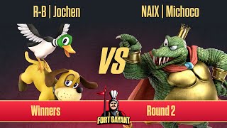 Fort Gayant 7  Winners Round 2  RB  Jochen Duck Hunt Duo VS NAIX  Michoco King KRool [upl. by Lemrahs18]