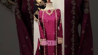 Luxury Embroidered Magenta Dress PartyWedding Wear Dress 2024 – Luxury Fashion for Women ✨ [upl. by Zerimar]