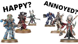 Which Players LIKE Their 40K Factions Rules and whos ANNOYED [upl. by Araf]